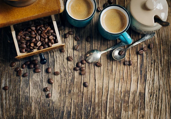 Espresso. Kopje koffie — Stockfoto