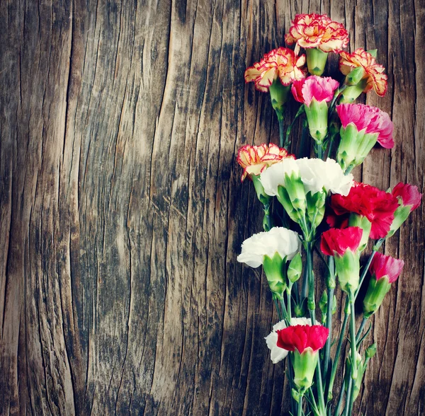 Bouquet of carnations — Stock Photo, Image