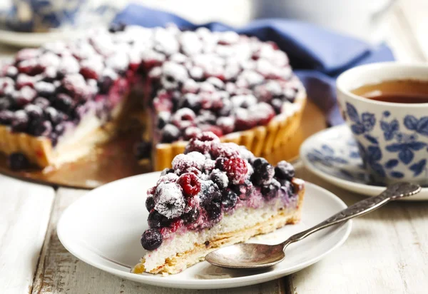 Fresh Berry cake — Stock Photo, Image