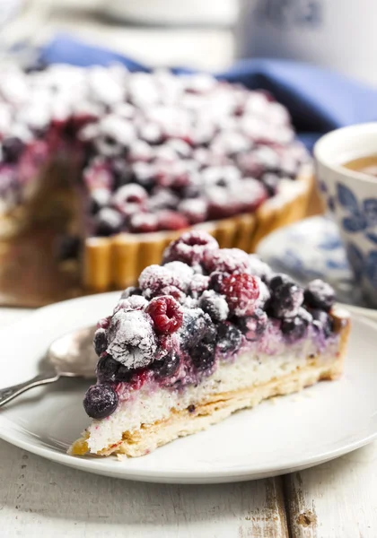 Bolo de bagas frescas — Fotografia de Stock