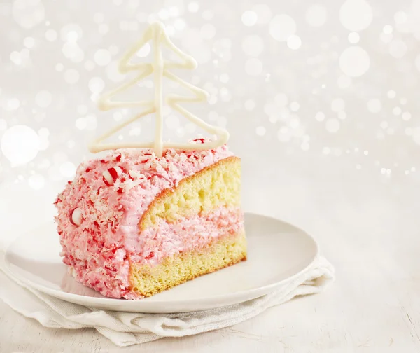ペパーミント アイス クリーム ケーキ — ストック写真