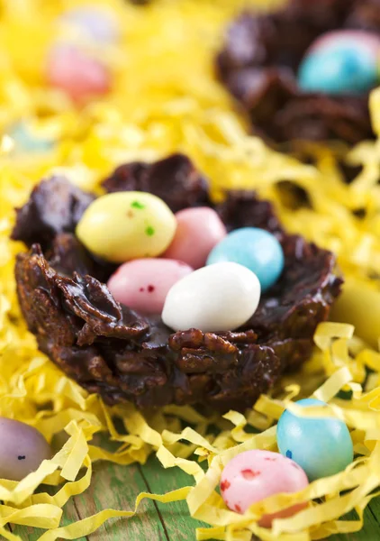 Chocolate nest — Stock Photo, Image