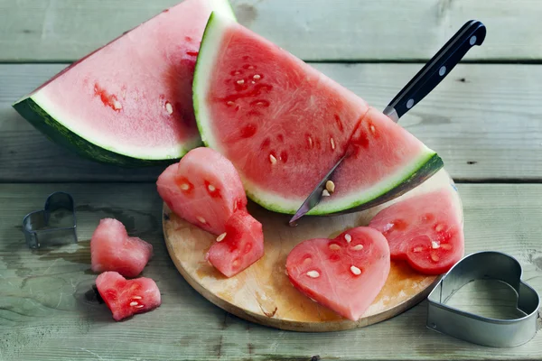 Watermelon slices — Stock Photo, Image