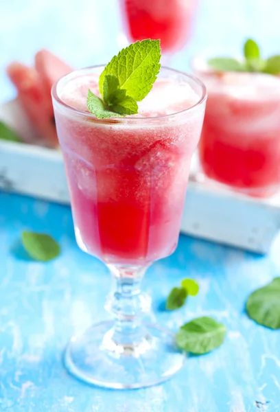 Watermelon smoothies — Stock Photo, Image