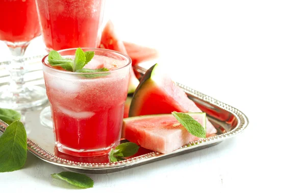 Wassermelonen-Smoothies — Stockfoto