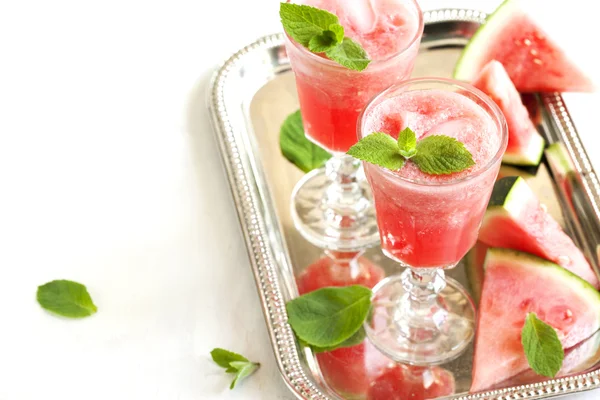 Wassermelonen-Smoothies — Stockfoto