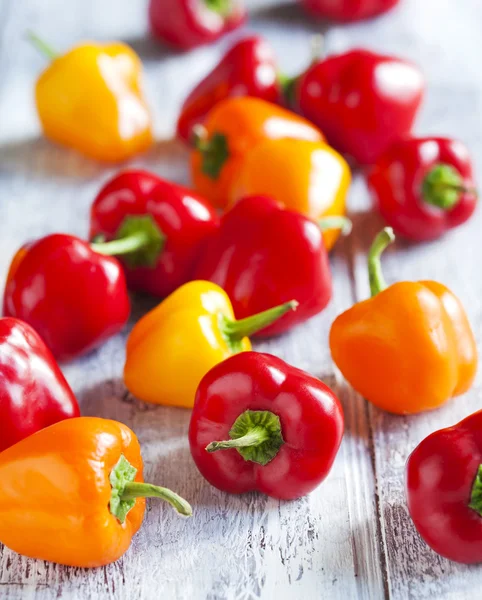 Mini bell peppers — стоковое фото
