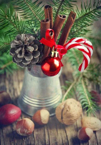 Decoração de Natal. Foco seletivo — Fotografia de Stock