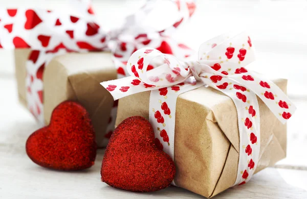 Cajas de regalo Valentine — Foto de Stock