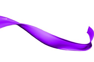 Mor boya sıçraması beyaz arkaplanda izole edildi.