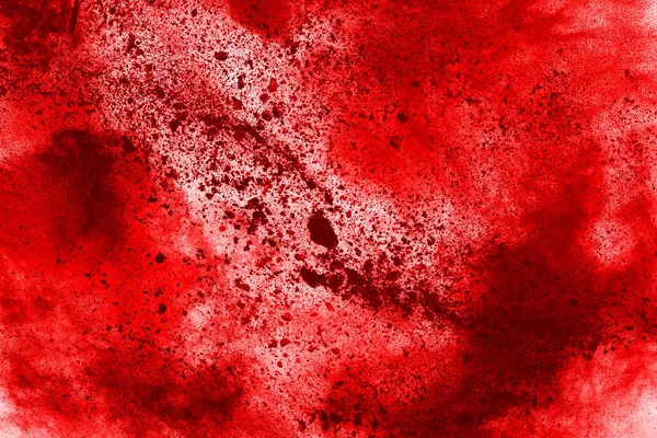 Punaisen Jauheen Jäätymisliike Joka Eristetty Valkoiselle Pohjalle Tiivistelmä Punainen Pöly — kuvapankkivalokuva