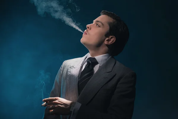 Vintage 1940s business man — Stock Photo, Image