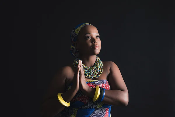 Sudáfrica xhosa mujer — Foto de Stock