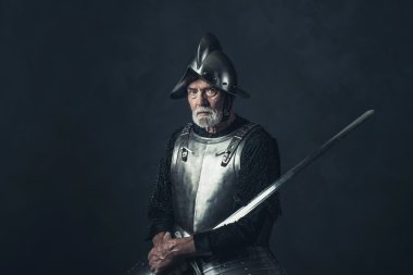 Üst düzey şövalye zırh  