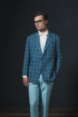 Retro 1920'lerde züppe adam 