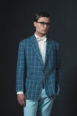 Retro 1920'lerde züppe adam 