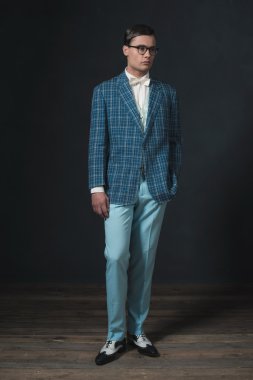 Retro 1920'lerde züppe adam 