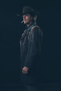 Retro kovboy duman Sigara