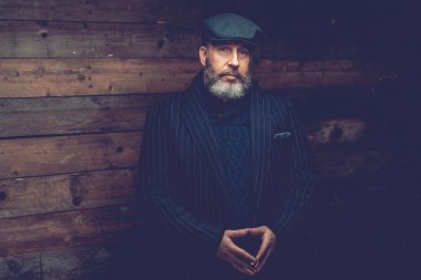 Üst düzey Keçi sakalı Man in Black