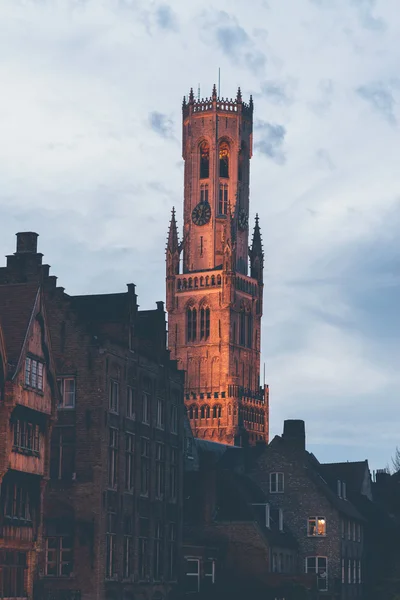 Belfort van Brugge Tower — Stockfoto