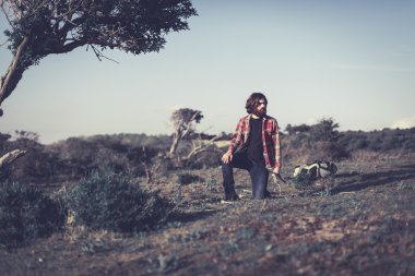 yakacak odun toplama backpacker