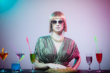 Woman Wearing Sunglasses Standing