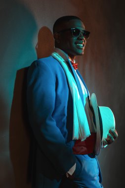 Afro-Amerikan retro adam