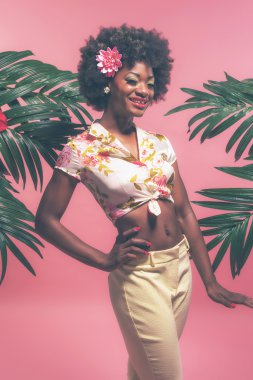 Tropikal Afro Amerikan Pin-up