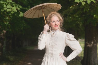 Posh victorian woman