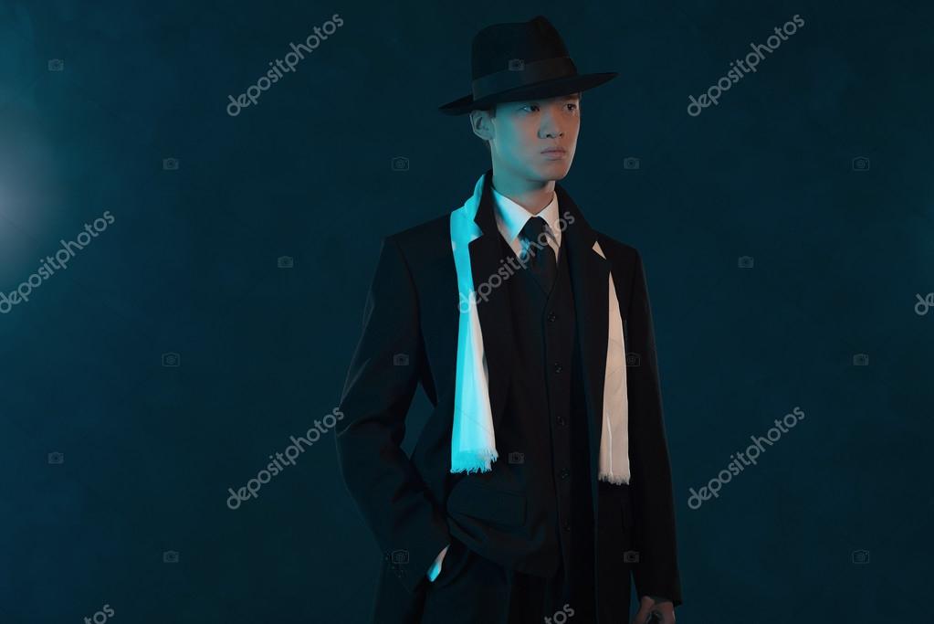 Asian Gangster Fashion Man Stock Photo By C Ysbrand 89340192