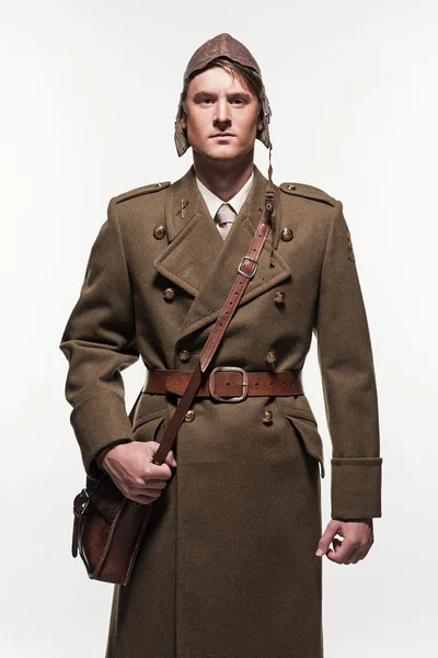 Aviator uniform fashion man — Stock Photo, Image