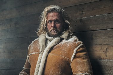 Oduncu Kış moda adam