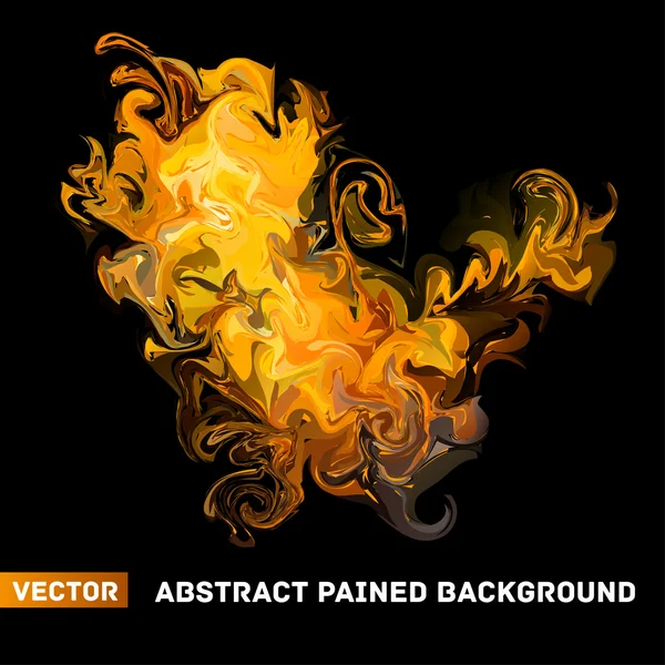 Vector abstracto pintado fondo — Vector de stock