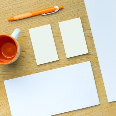 grafik tasarımcıları sunumlar ve Portföyleri için kimlik marka için şablon.