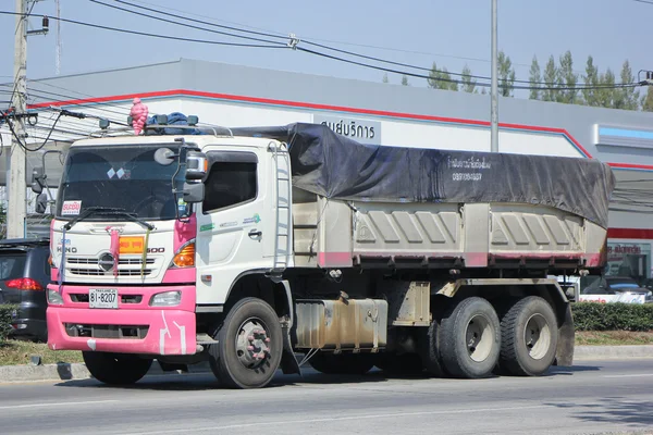 Dump truck of Tanachai company. — Stock Photo, Image