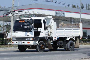 Dump Truck of Sor Service Transport. clipart