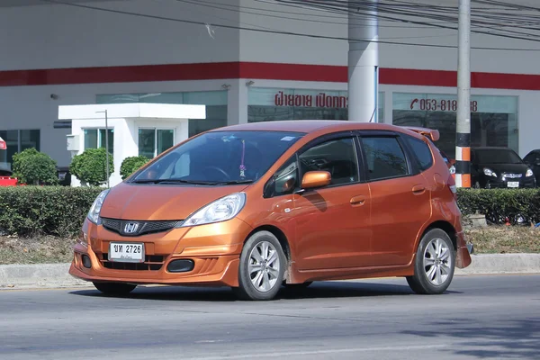 Prywatny samochód, Honda Jazz. — Zdjęcie stockowe