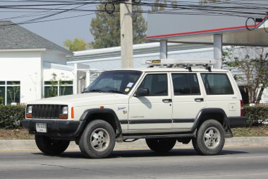 Özel cip 4 x 4 araba.