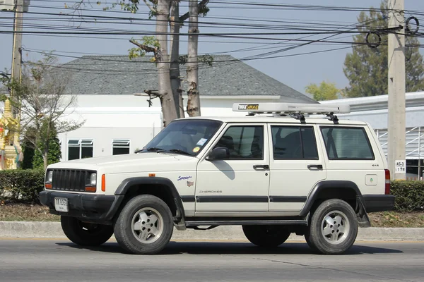 Privater Jeep 4x4 Auto. — Stockfoto