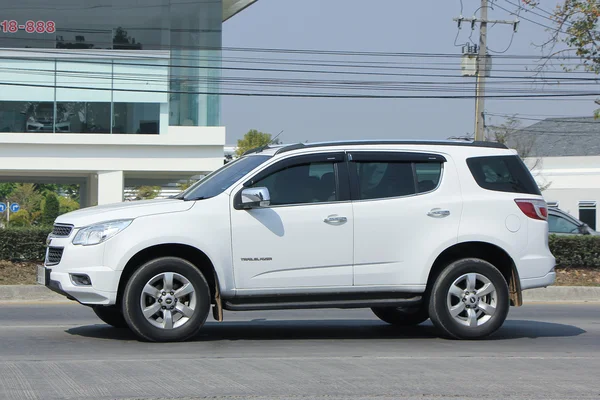 Приватне позашляховик автомобілів Chevrolet захоплюючий. — стокове фото