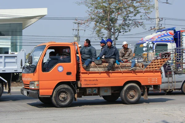 Camion de l'autorité provinciale de l'électricité de Thaïlande . — Photo