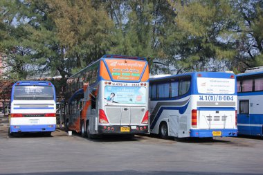 Chiangmai ve Luangprabang arasında uluslararası otobüs