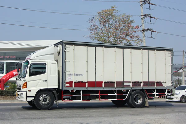 Camión de carga de contenedor privado . —  Fotos de Stock