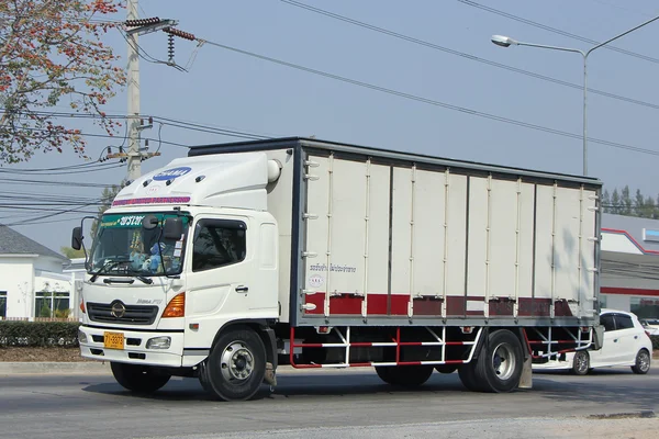 Privater Containerfrachter. — Stockfoto