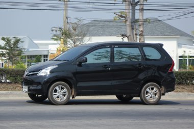 Özel Toyota Avanza araba. 