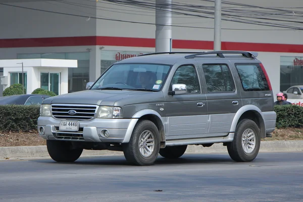 Private Suv car, Ford Everest. — Stock Photo, Image