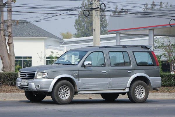 Private Suv car, Ford Everest. — Stock Photo, Image