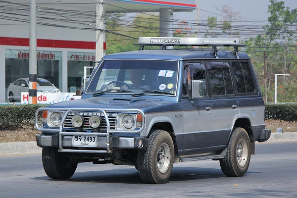 Автомобиль Mitsui Pajero Suv . — стоковое фото