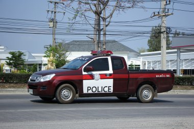 Royal Thai polisinin polis arabası