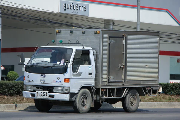 Container Truck for Ice Transportation — Stock Photo, Image